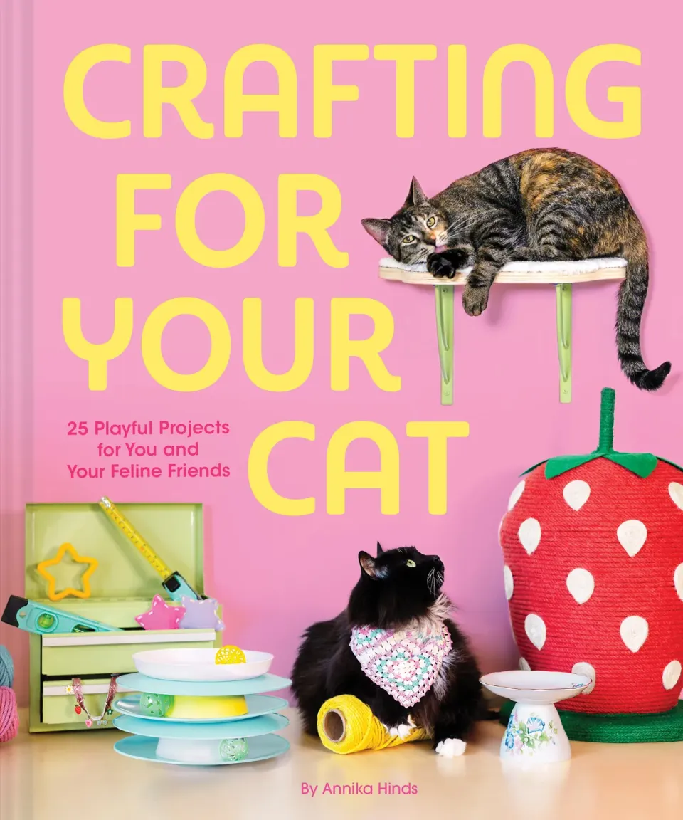 Abrams Crafting for Your Cat innbundet hobbybok katt