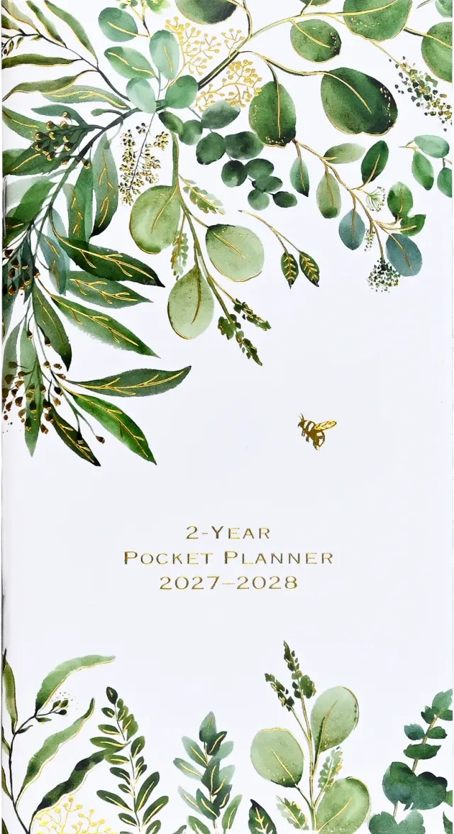 Peter Pauper Press Eucalyptus l favourite lomme-kalender 2027-28
