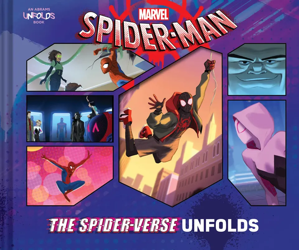 Spider-Man Spider-Verse Unfolds barnebok innbundet