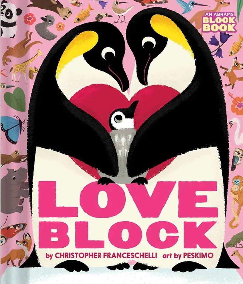 Abrams Loveblock pekebok kjærlighet klaffebok
