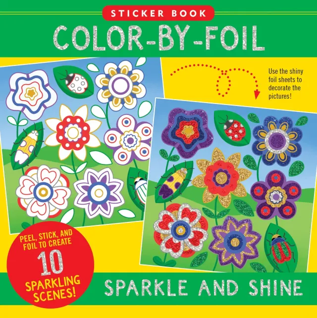 Peter Pauper Press Sparkle and Shine foliebok 10 bilder