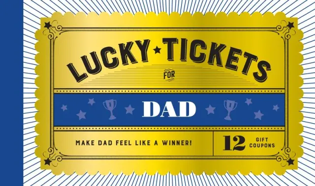 Abrams and Chronicle Lucky Tickets for Dad gavekort 12 stk