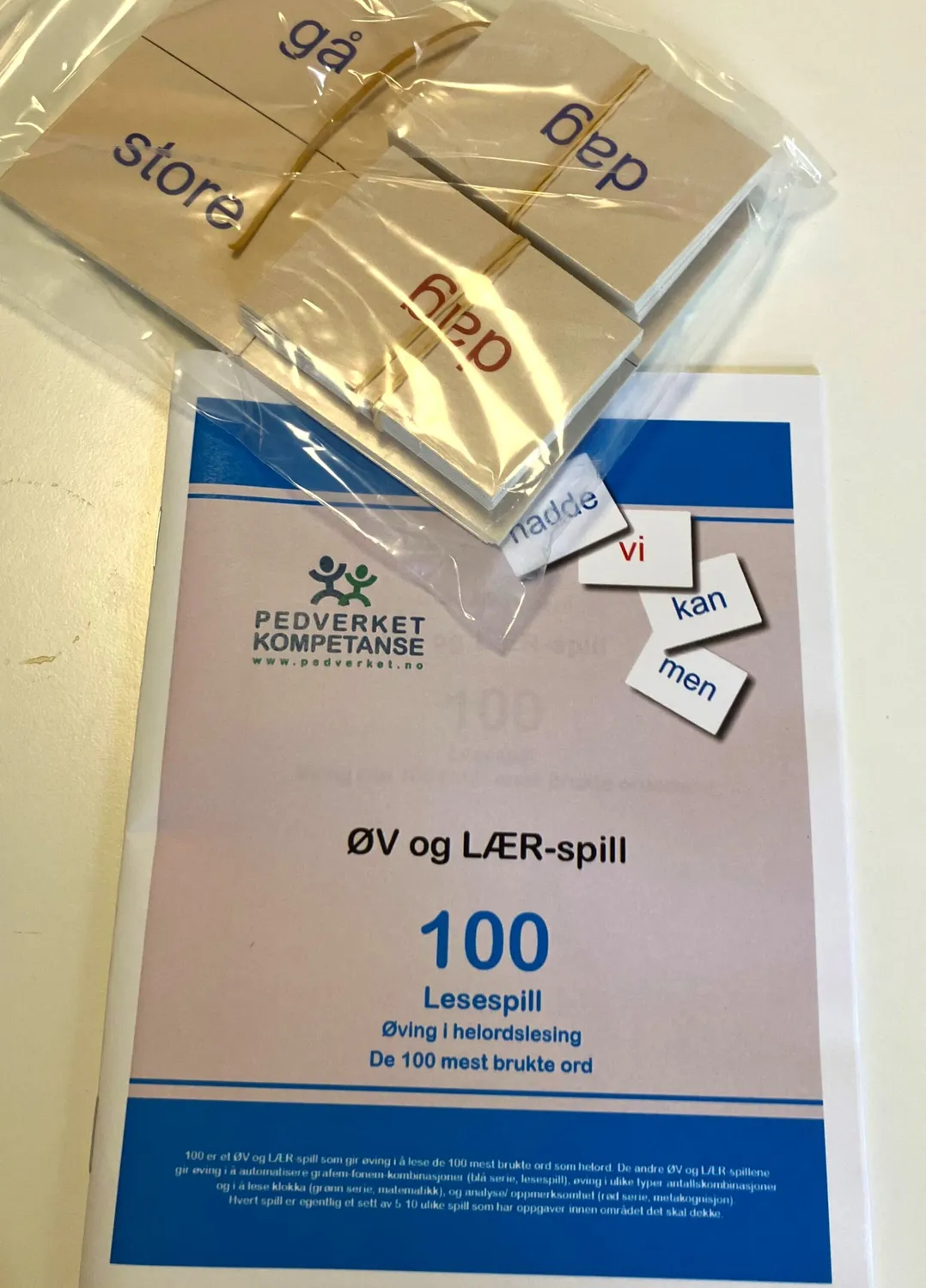 Hogrefe GRUNNLAGET øv og lær 100 bokmål lottospill