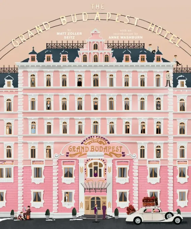 The Wes Anderson Collection Grand Budapest Hotel filmbok innbundet
