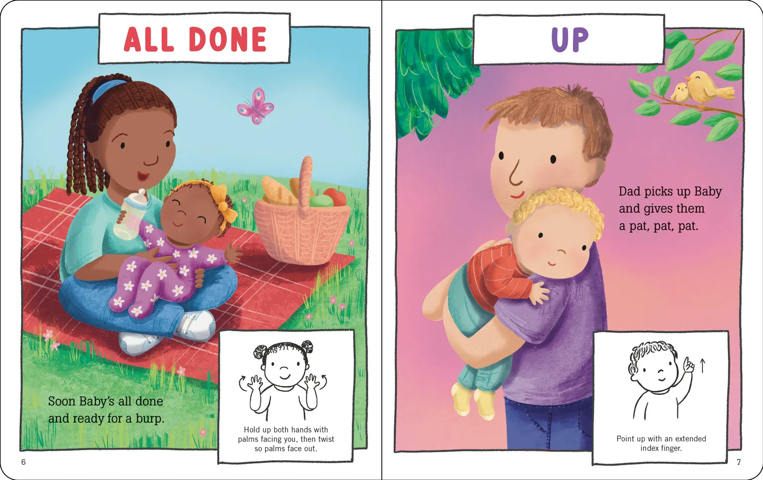 Peter Pauper Press My First Baby Signs pekebok 0-3 år