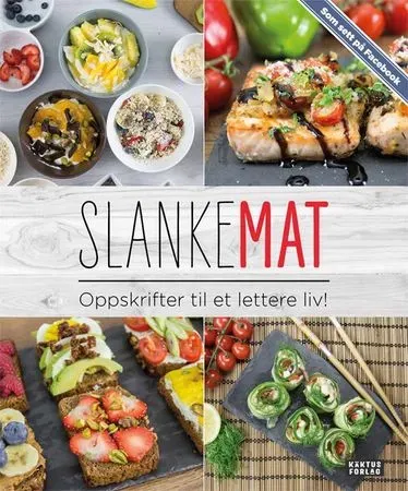 Bokia Slankemat innbundet pent brukt Hegg lavkarbo