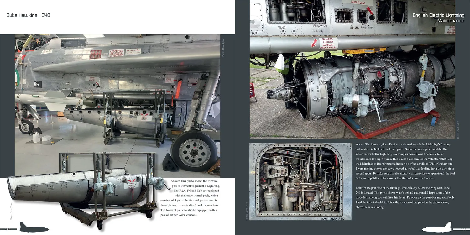 Duke Hawkins English Electric Lightning bok 140 sider