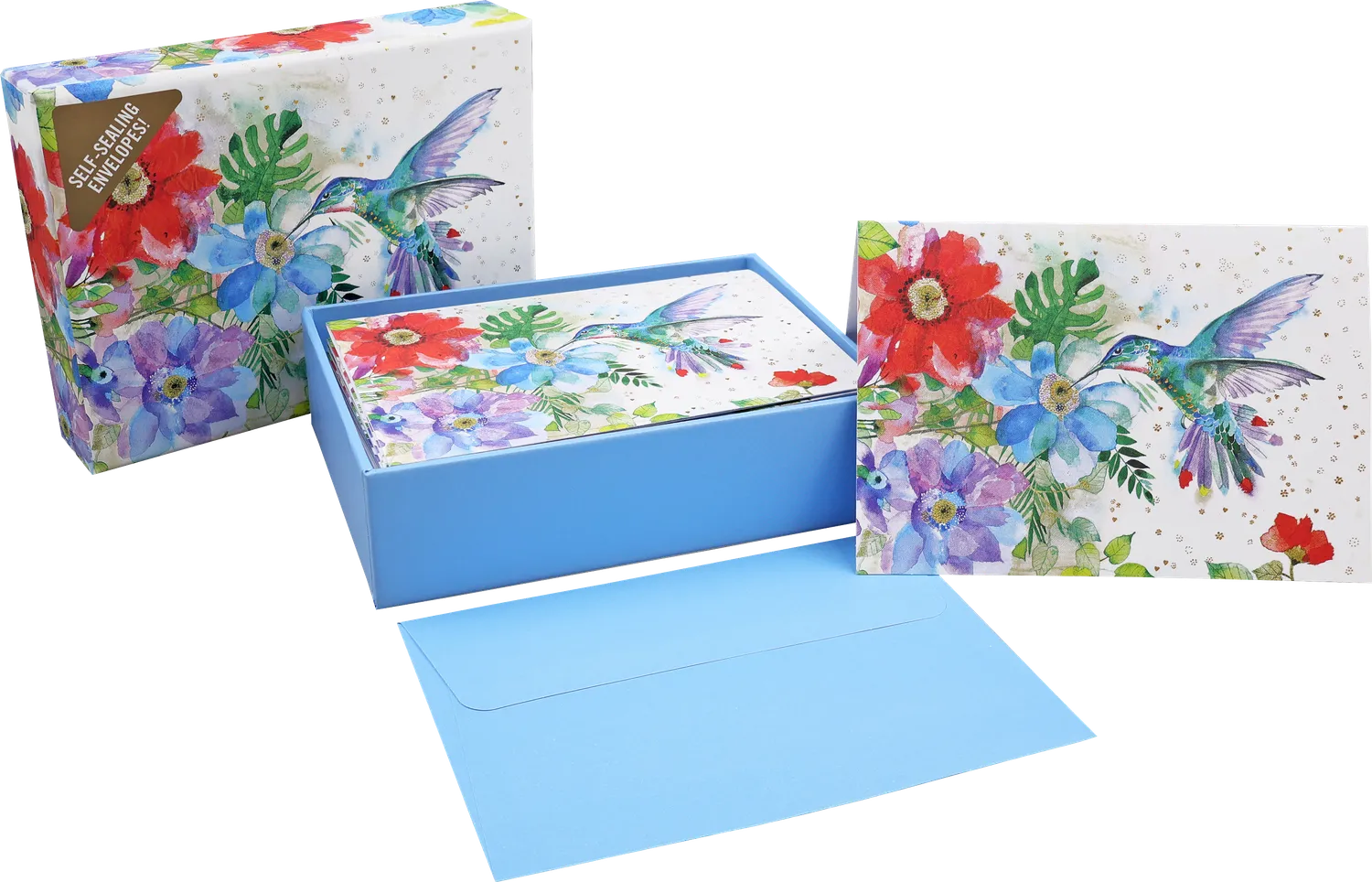 Peter Pauper Press Hummingbird Garden notatkort 14 stk