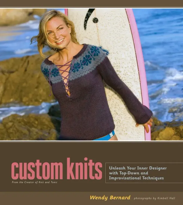 Stewart Tabori Custom Knits innbundet strikkebok 25 oppskrifter