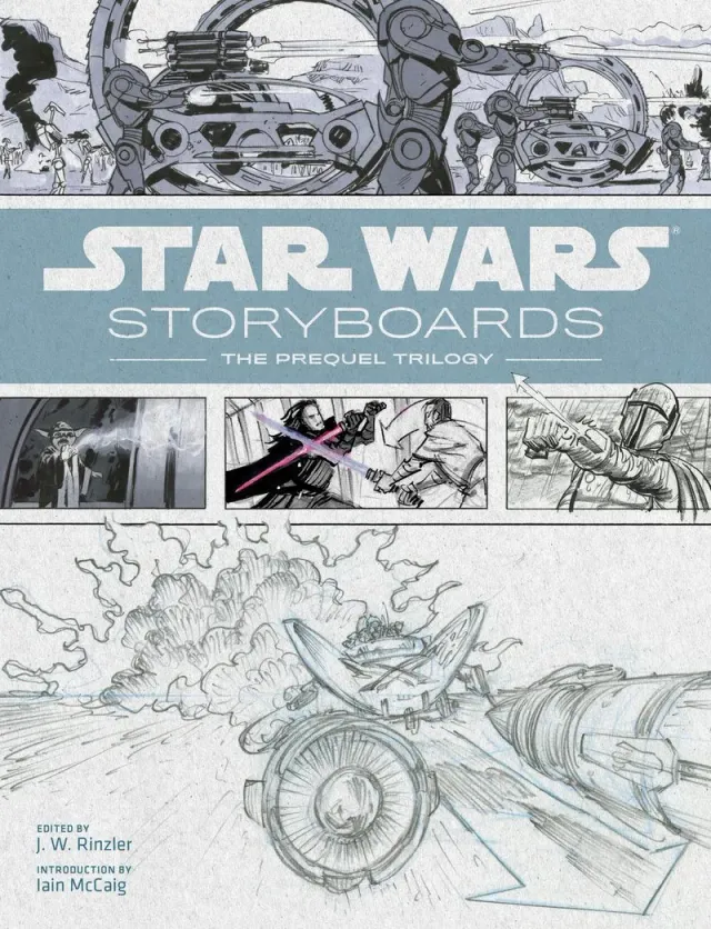 Abrams & Chronicle Books Star Wars Storyboards The Prequel Trilogy bok innbundet
