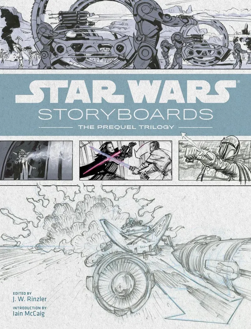 Abrams and Chronicle Star Wars Storyboards innbundet bok
