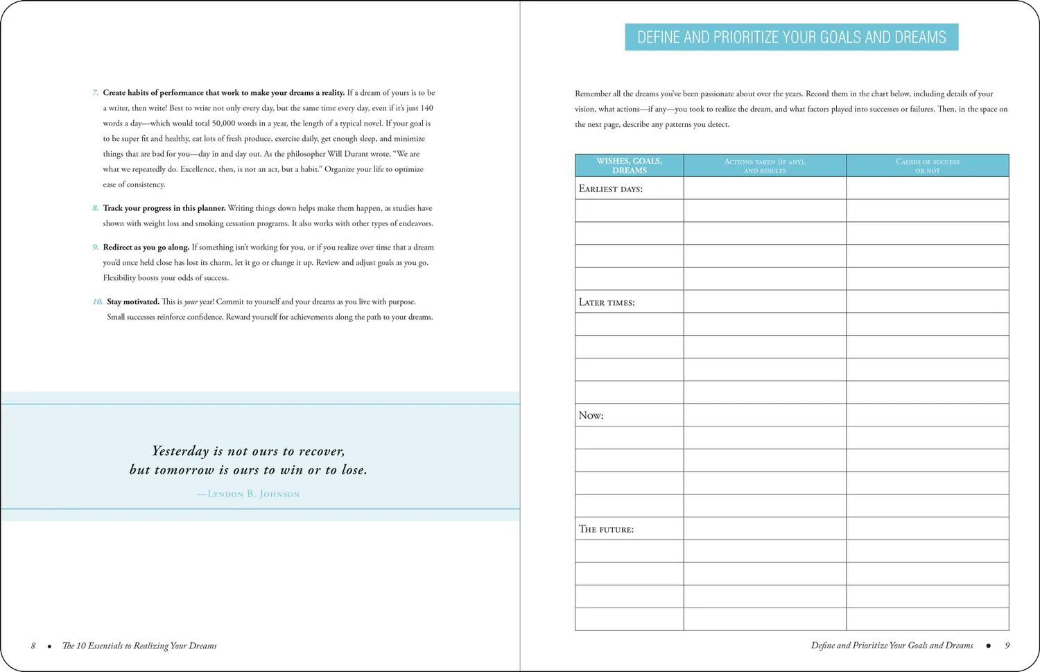 Peter Pauper Press Live with Purpose planner 2027