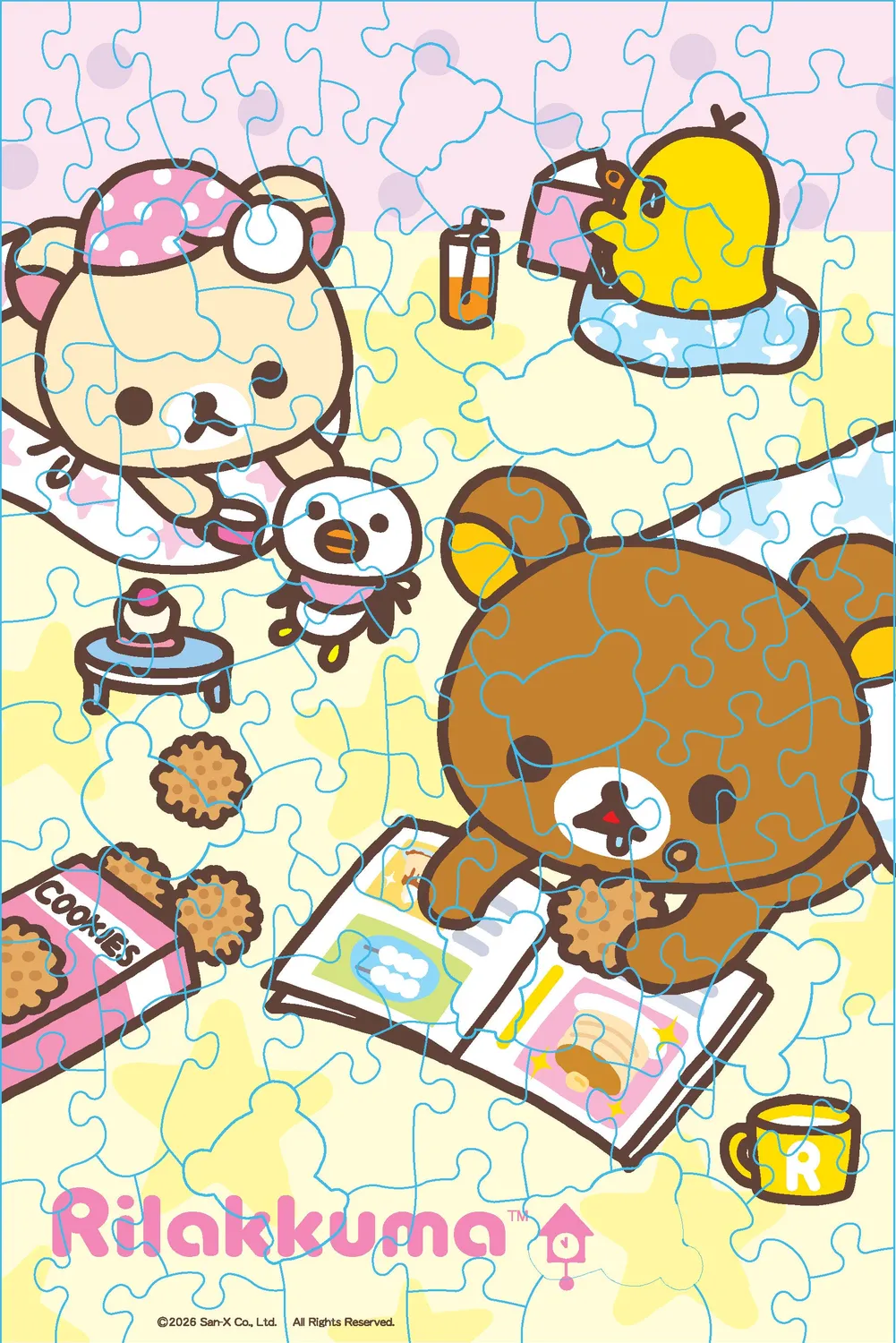 Chronicle Books Rilakkuma Mystery puslespill mini kawaii