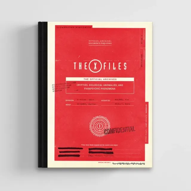 Abrams X-Files Official Archives bok innbundet fanutgave