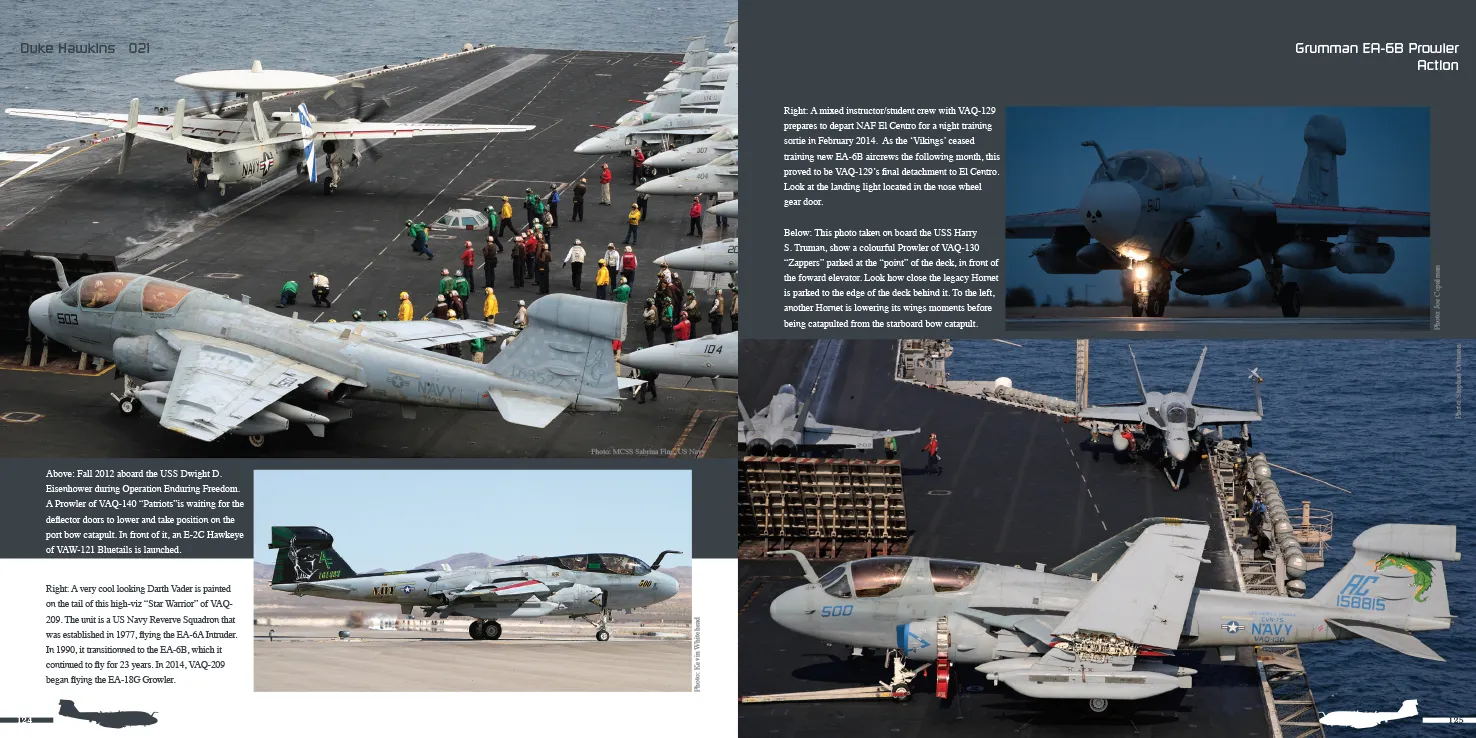 Duke Hawkins EA-6B Prowler bok 140 sider
