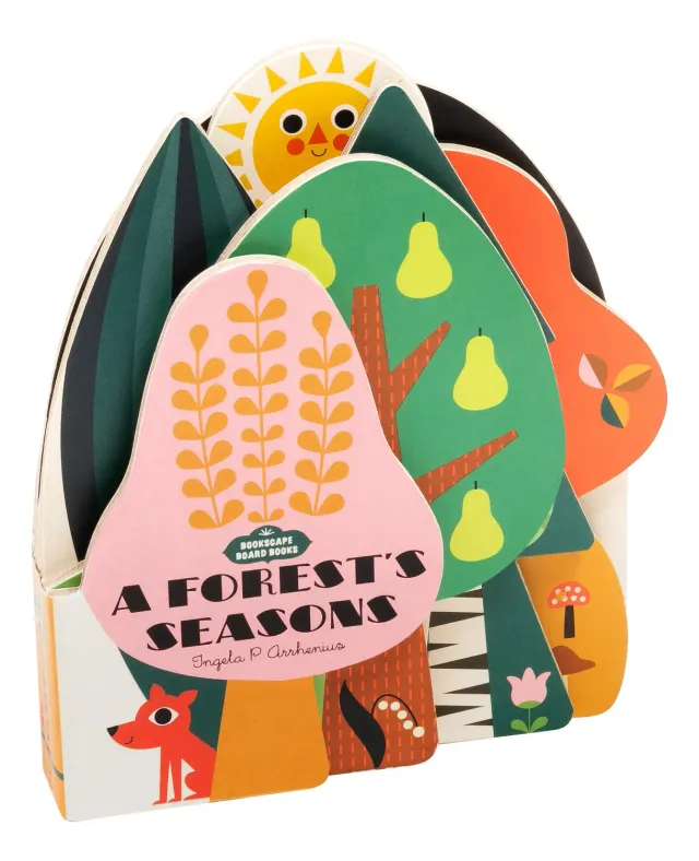 Abrams & Chronicle Books Bookscape A Forest's Seasons pappbok 0-3 år