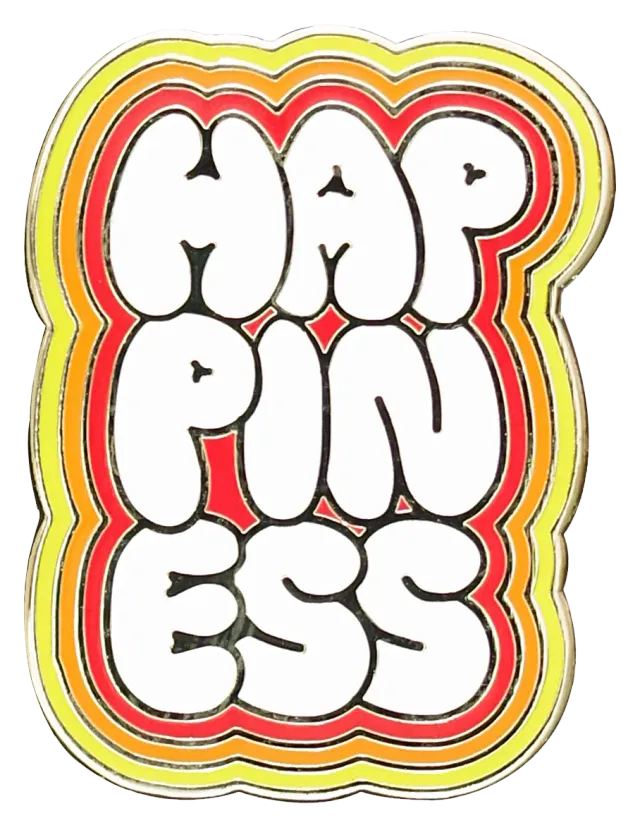 Peter Pauper Press Happiness emaljenål gaveeske