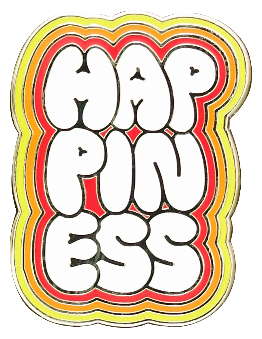 Peter Pauper Press Happiness emaljenål gaveeske