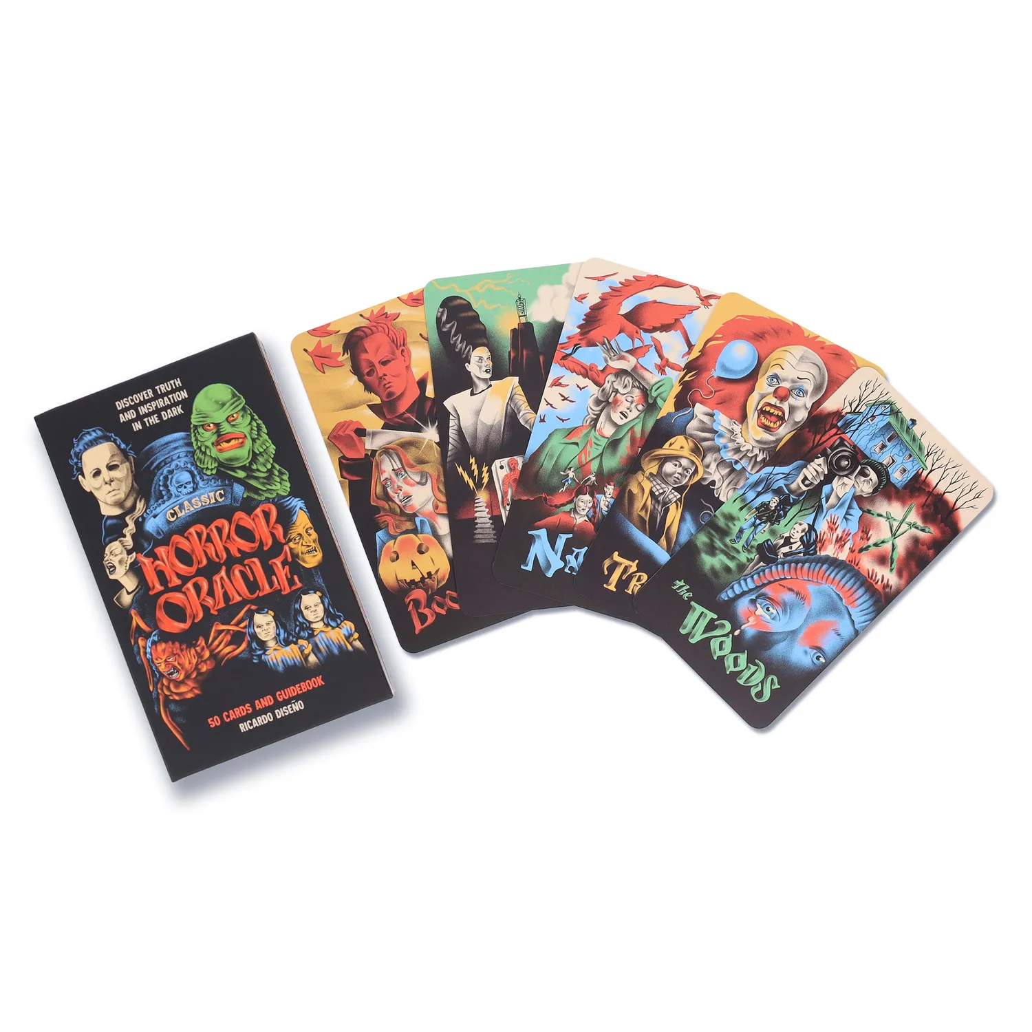 Abrams and Chronicle Classic Horror Oracle orakelkort 50 kort