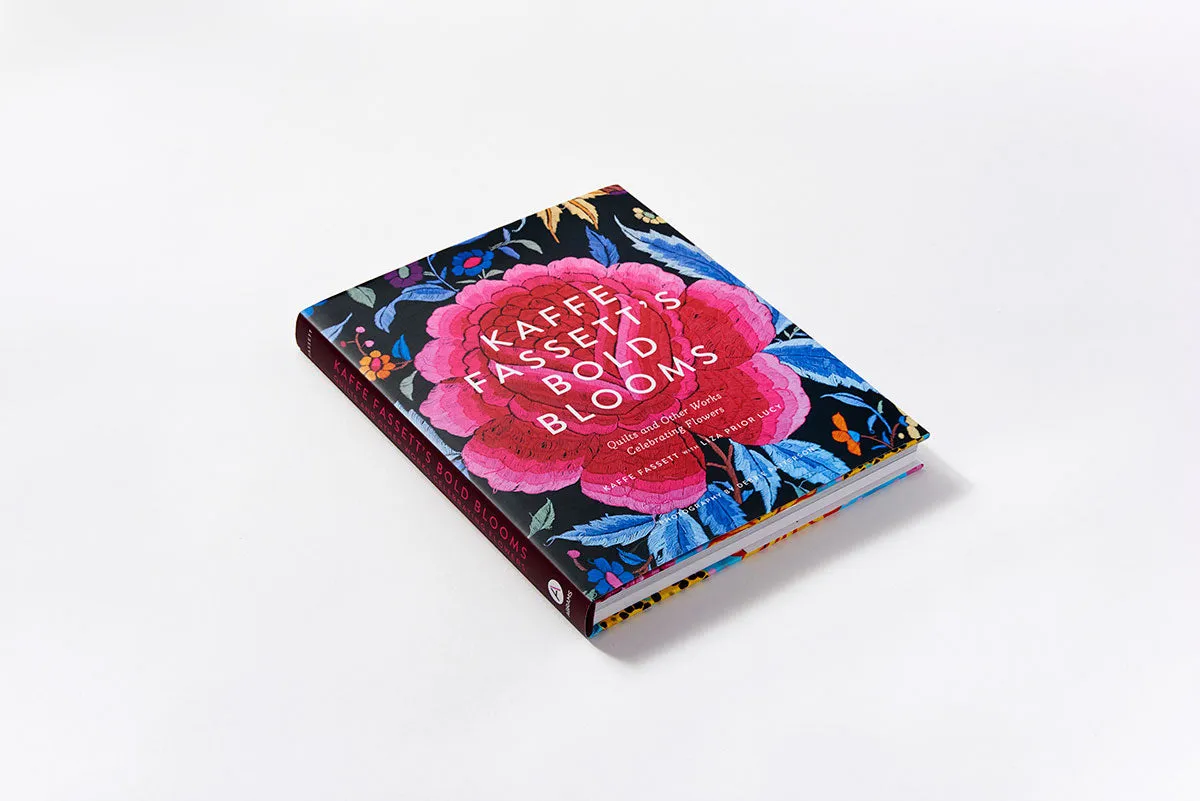 Abrams Kaffe Fassett Bold Blooms innbundet quiltbok