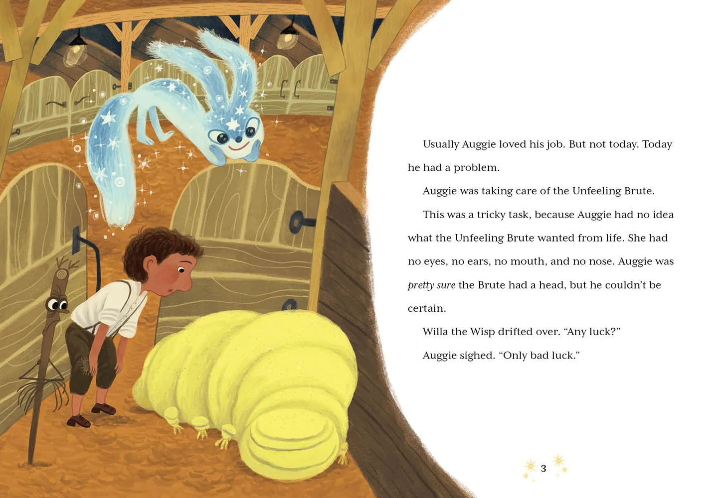 Abrams The Fabled Stables Trouble with Tattle-Tails pocket
