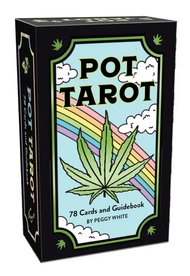 Chronicle Books Pot Tarot kortstokk 78 kort guidebok