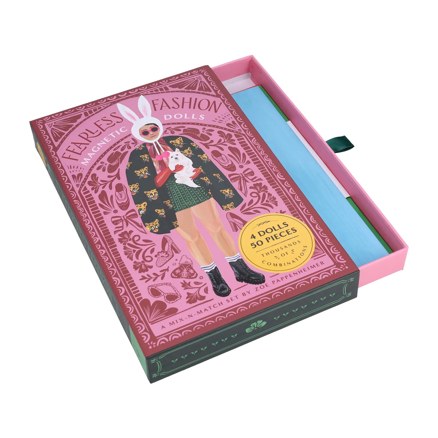 Chronicle Fearless Fashion Magnetic Dolls magnetsett