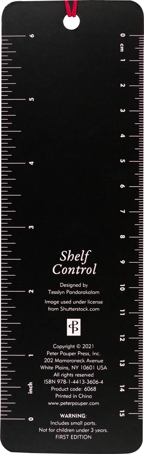 Peter Pauper Press Shelf Control bokmerke med perler