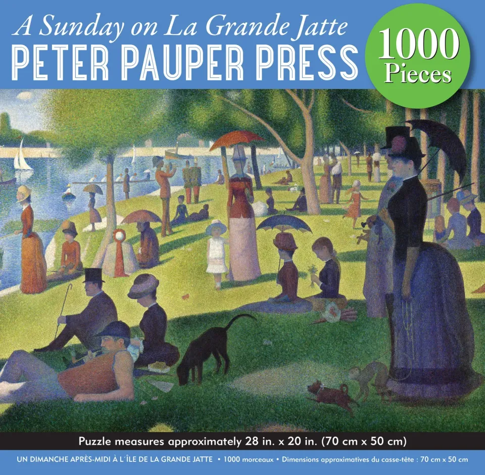 Peter Pauper Press La Grande Jatte puslespill 1000 brikker