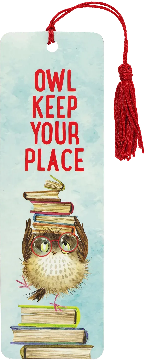 Peter Pauper Press Owl Keep Your Place bokmerke barn dusk