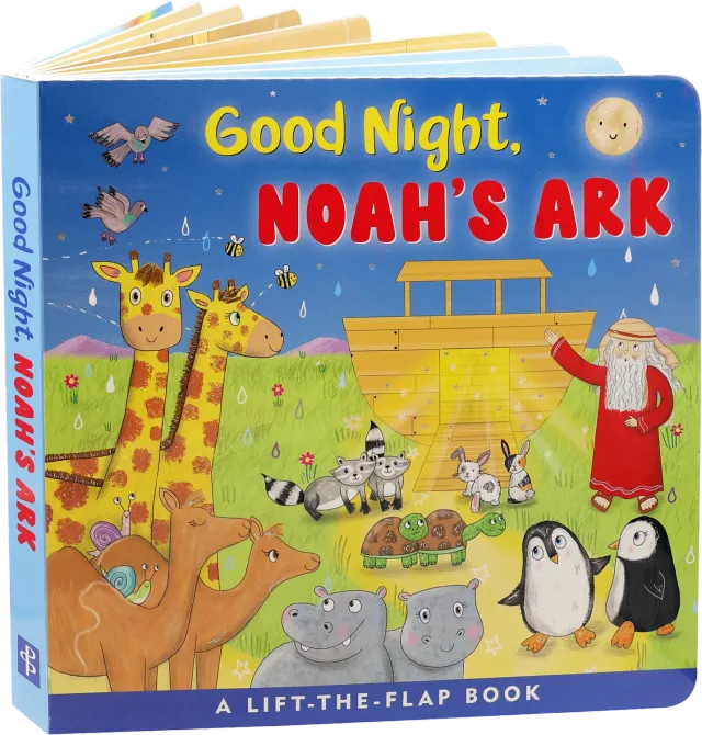 Peter Pauper Press Good Night Noah's Ark pappbok klaffer