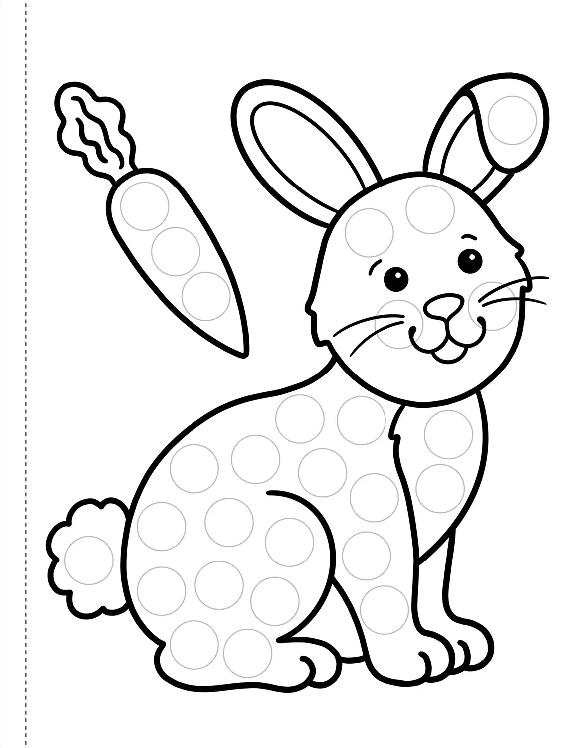 Peter Pauper Press My First Dot Markers fargeleggingsbok dyr