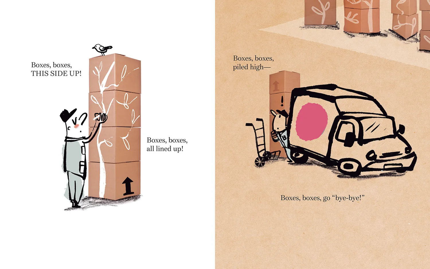 Red Comet Press Is a Book a Box for Words barnebok innbundet rim