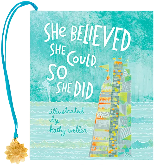 Peter Pauper Press She Believed She Could minibok gave