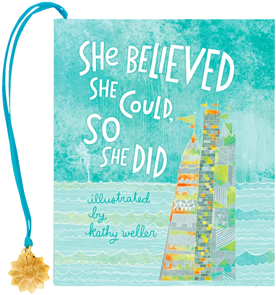 Peter Pauper Press She Believed She Could minibok gave
