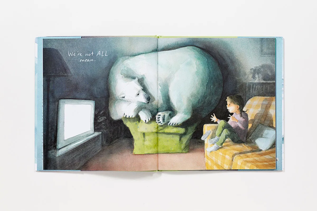 Abrams The Bear Report barnebok innbundet isbjørn