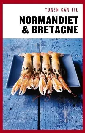 Bokia Turen går til Normandiet Bretagne pocket brukt