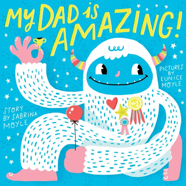 Hello!Lucky My Dad Is Amazing pappbok for småbarn