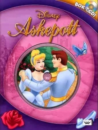 Bokia Askepott billedbok innbundet pent brukt