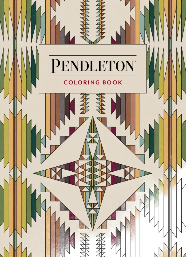 Chronicle Pendleton Coloring Book fargeleggingsbok pocket