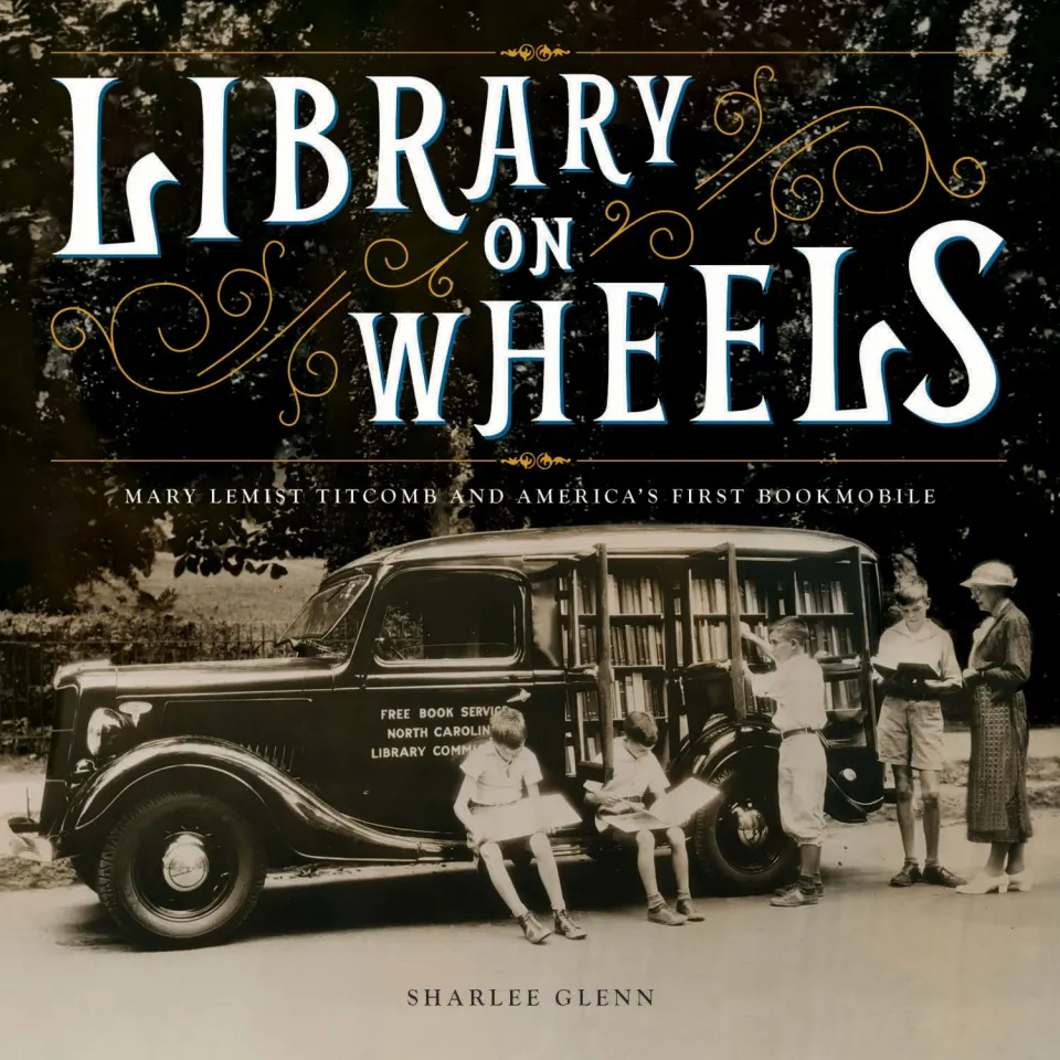 Abrams Library on Wheels innbundet billedbok 8-12 år