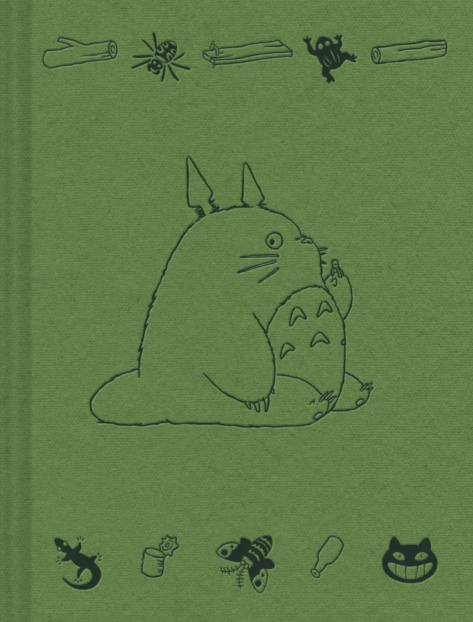 Studio Ghibli My Neighbor Totoro notatbok linjert tøybind