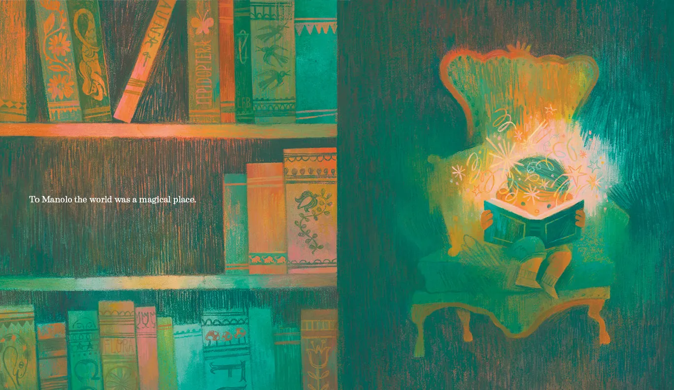 Abrams and Chronicle Manolo & the Unicorn bildebok innbundet