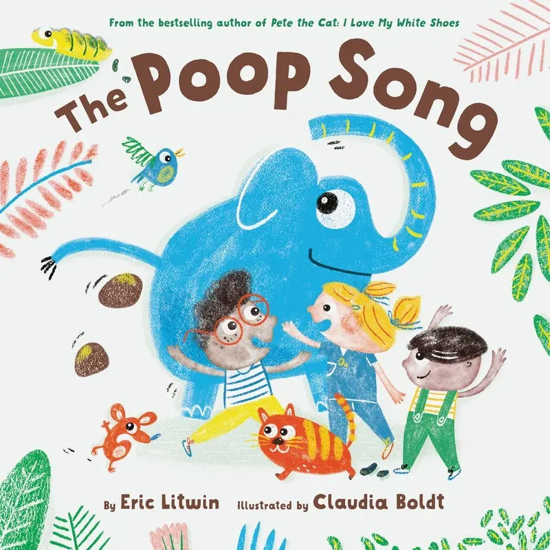 Eric Litwin The Poop Song barnebok innbundet 2-4 år