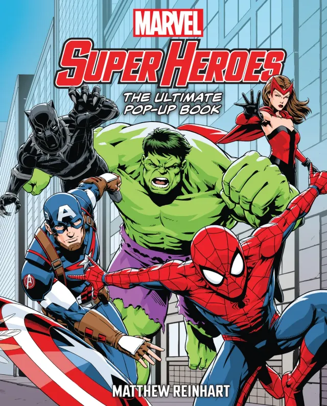 Abrams and Chronicle Marvel Ultimate Pop-Up innbundet superheltbok