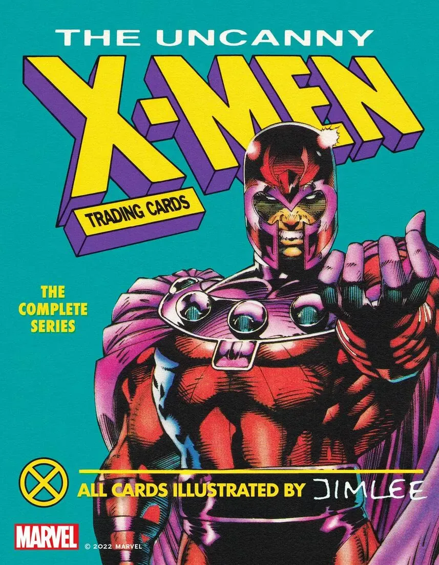 Abrams and Chronicle The Uncanny X-Men Trading Cards innbundet bok komplett