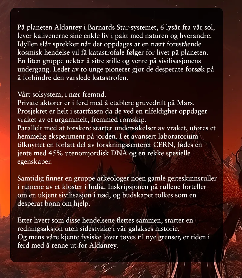 Kaleri Forlag Cinnabar One innbundet bok 454 sider