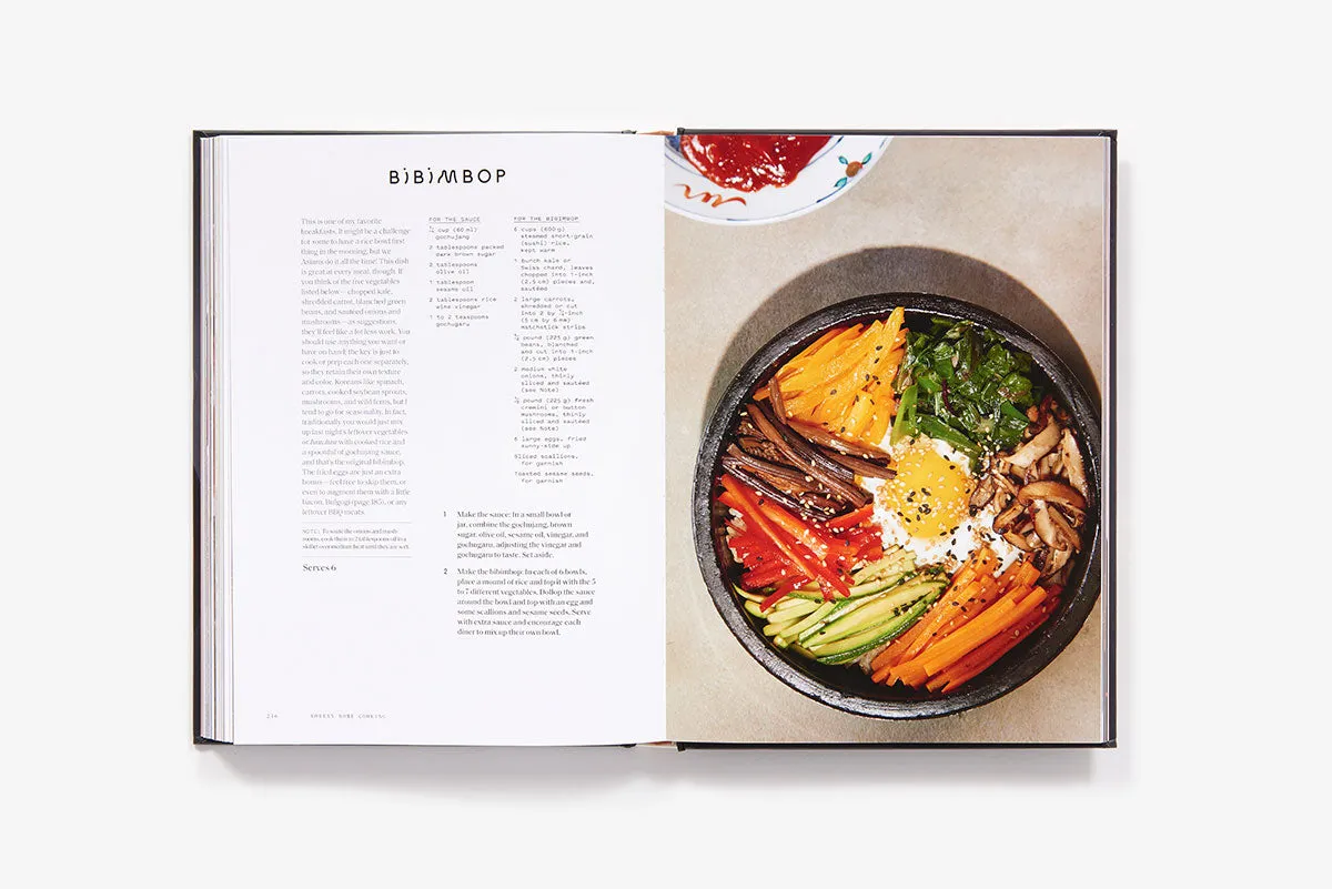 Sohui Kim Korean Home Cooking kokebok innbundet