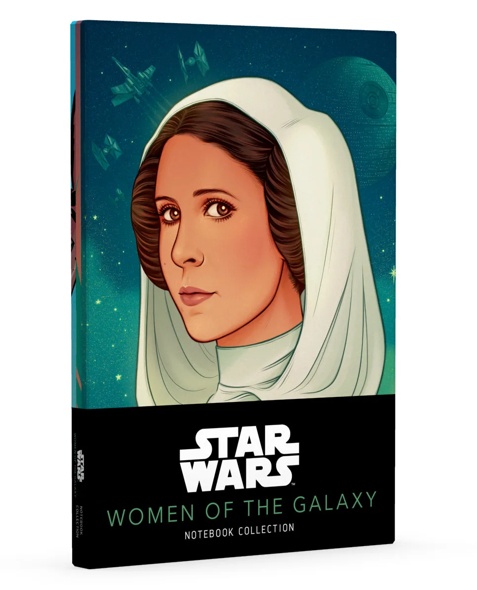 Chronicle Books Star Wars Women of the Galaxy notatbøker 3-pack