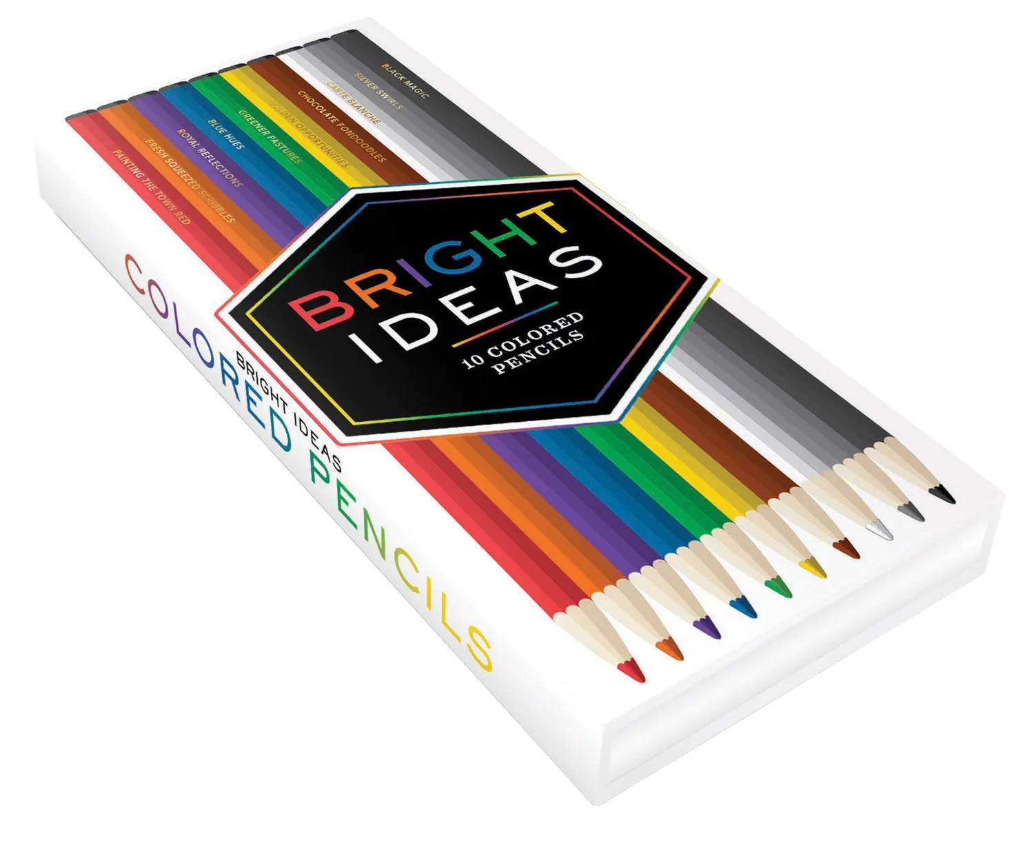 Chronicle Books Bright Ideas fargeblyanter 10-pakk farger